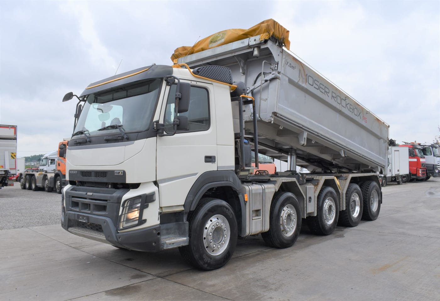 Terrabel, Volvo FMX 540 6x4 Ano de Fabricação: 2016