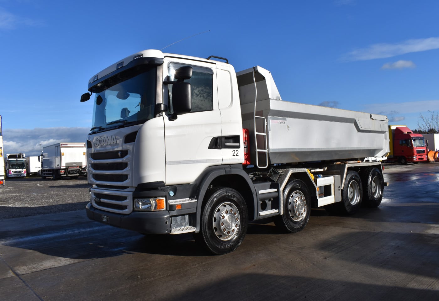 Trucktrade - 2014 Scania G450 8x4 Kipper Tipper, truck