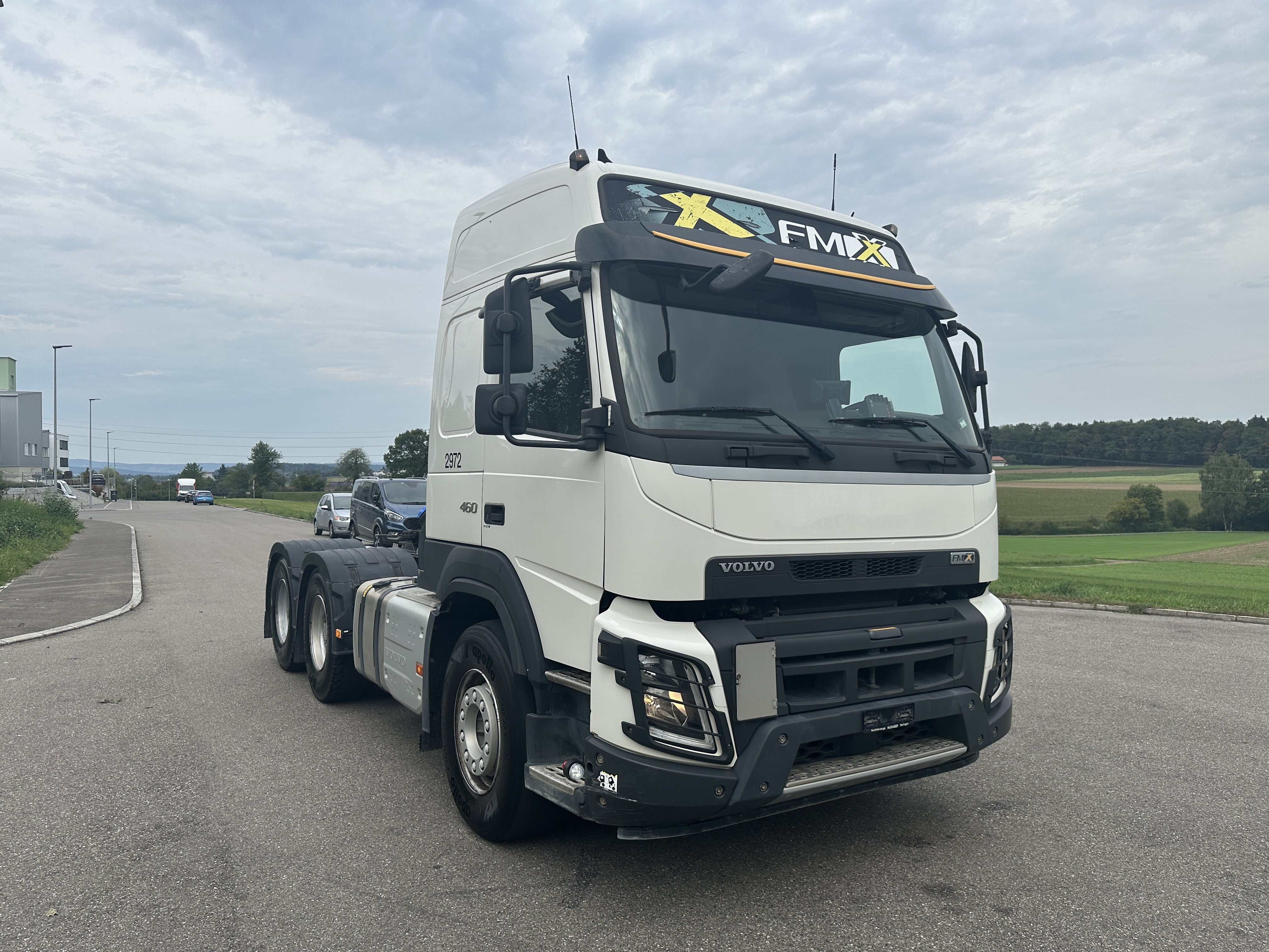 Volvo FMX 500 6x4 Three-Way Tipper Truck (2019) Exterior and