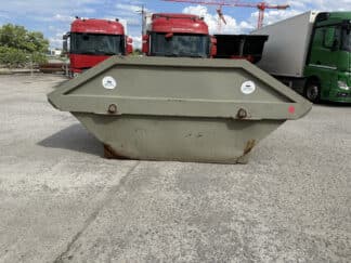 Welakimulde mit Deckel 8m³