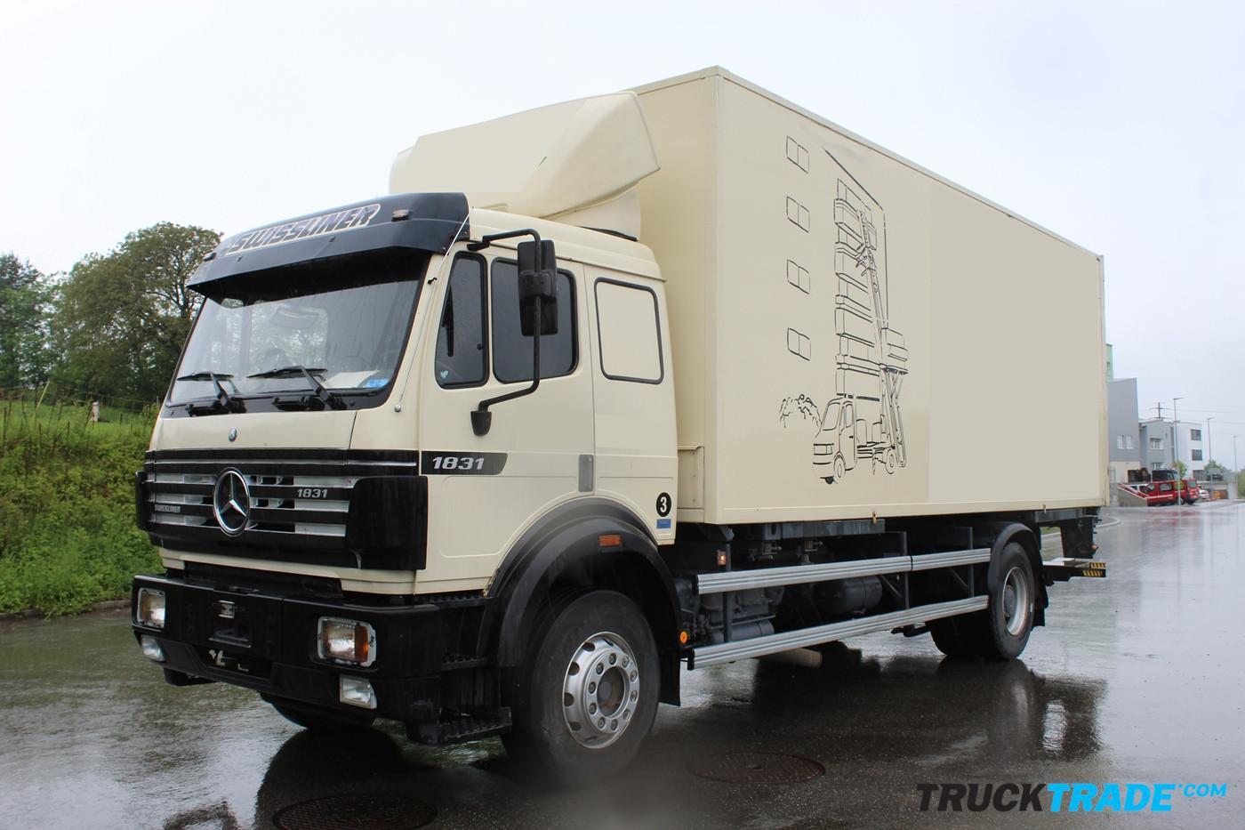 Mercedes-Benz SK 1831L 4x2 BDF mit Kasten - Fahrzeugfoto