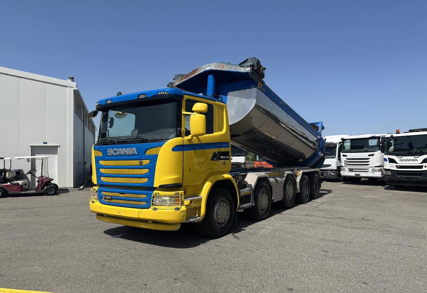 2016 Scania G490 10x4 Rückwärtskipper Thermoisoliert 17.5m³ - Fahrzeugfoto