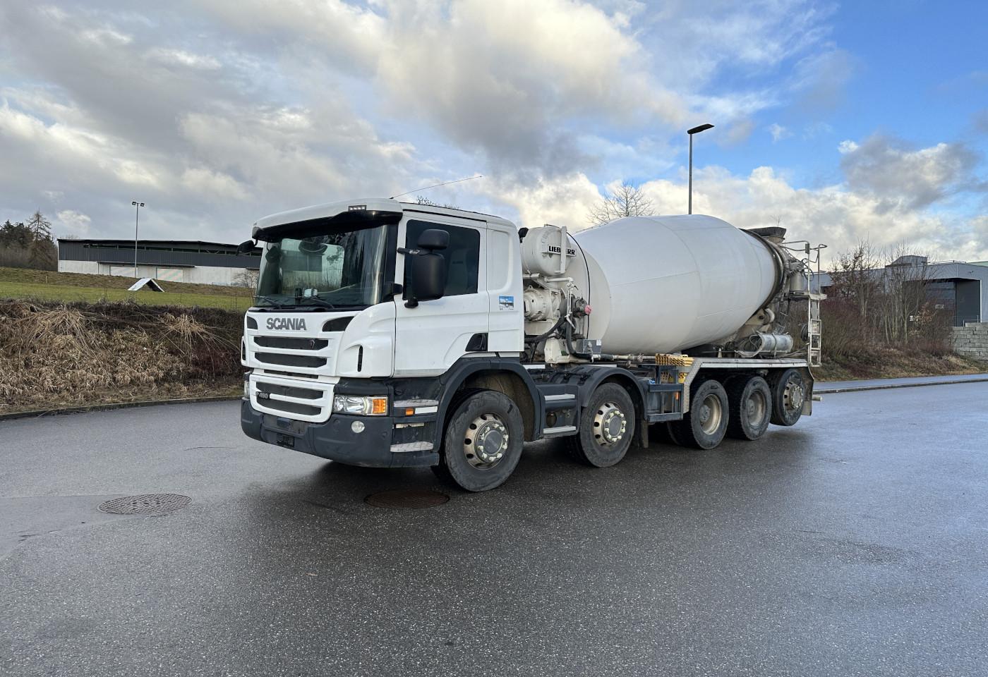 2016 Scania P450 10x4 Liebherr 10m³ - Fahrzeugfoto