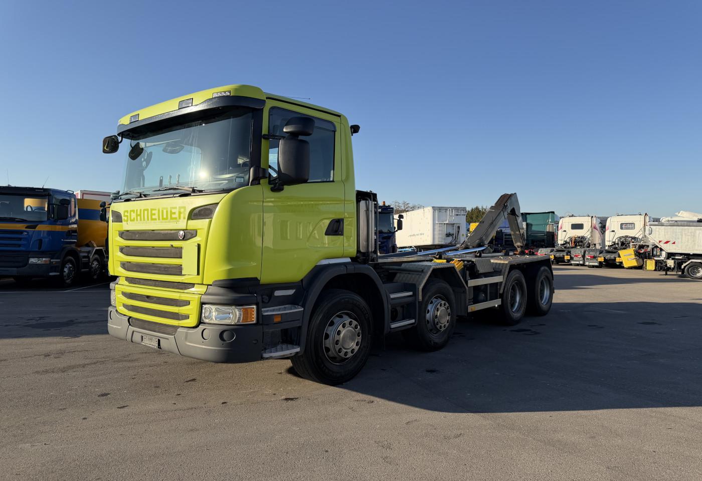 2015 Scania G450 CB 8x4 Trösch - Fahrzeugfoto