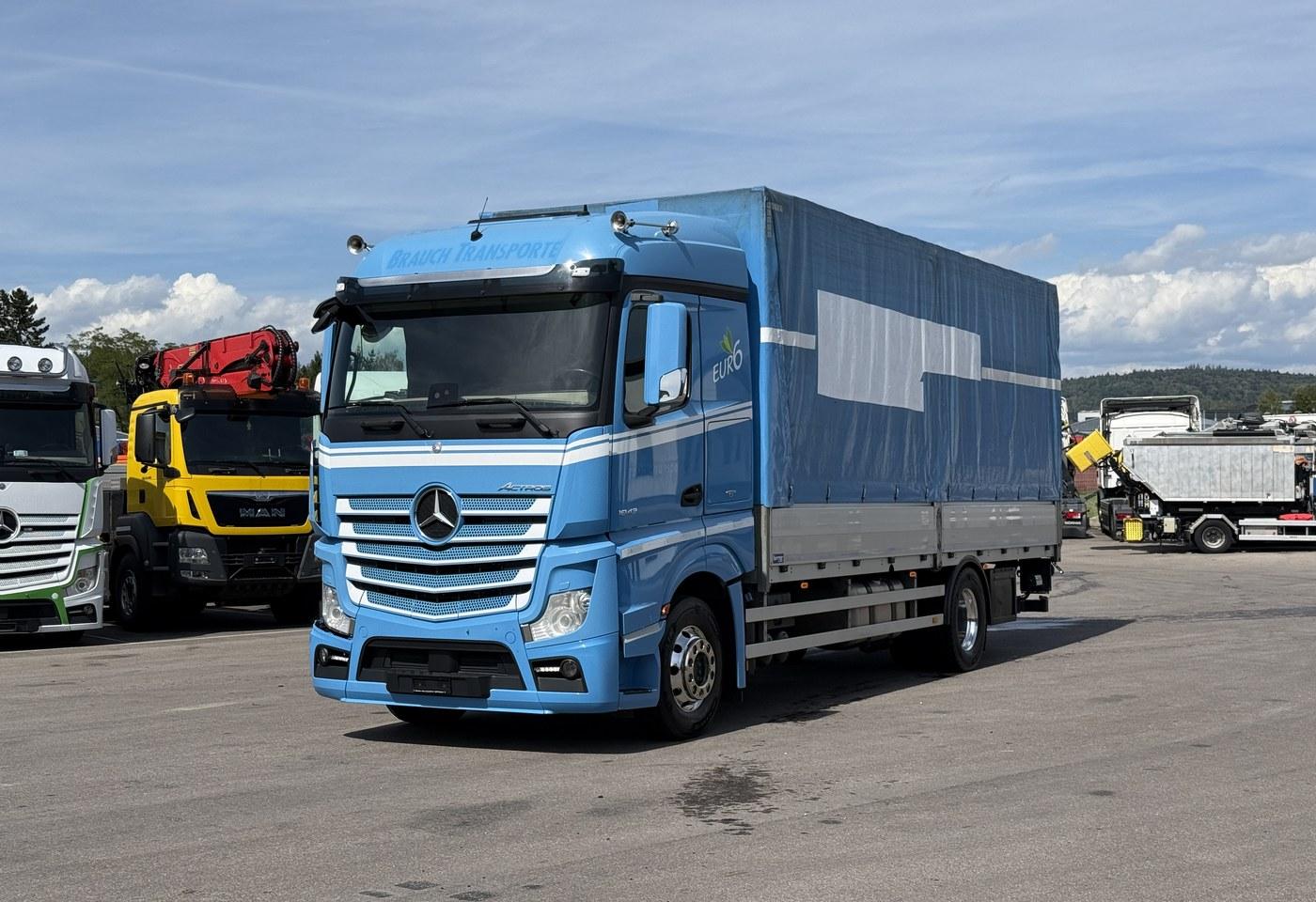 2017 Mercedes-Benz Actros 1843 4x2 Plane/HB - Fahrzeugfoto