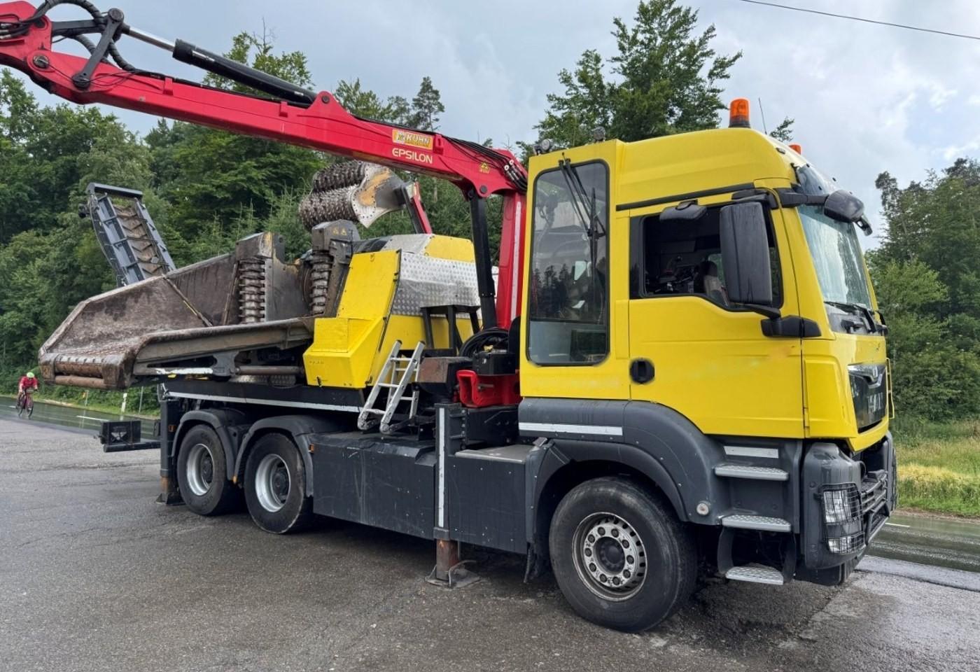 2015 MAN TGS 33.480 6x4 Komptech Chippo 5010 Hacker - Fahrzeugfoto