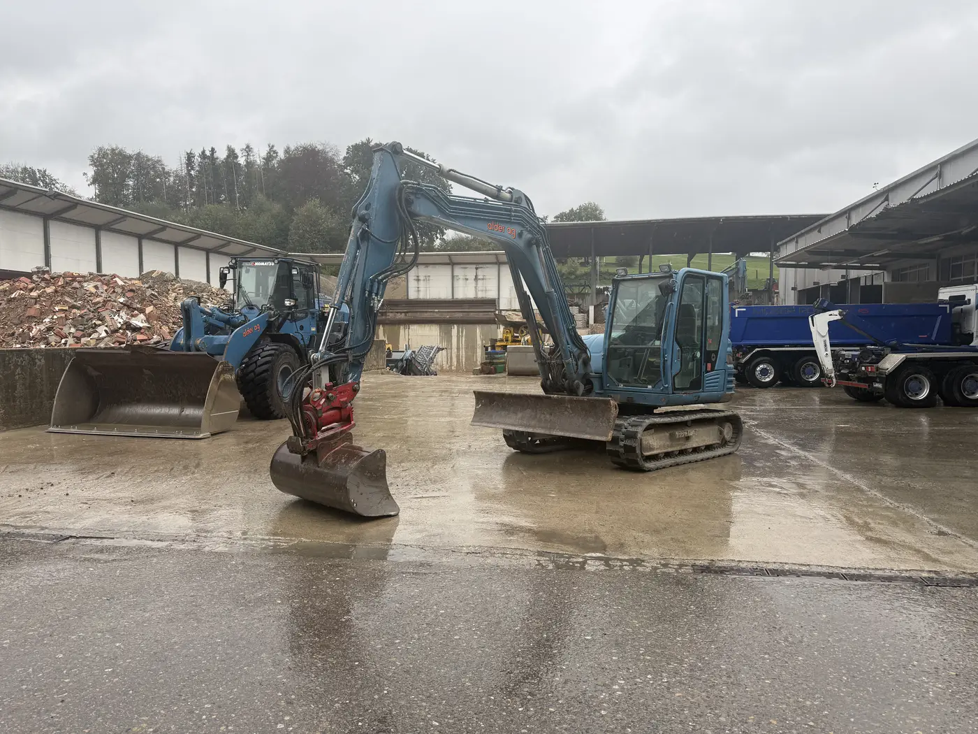 2012 Takeuchi TB290 Powertilt hinten_links