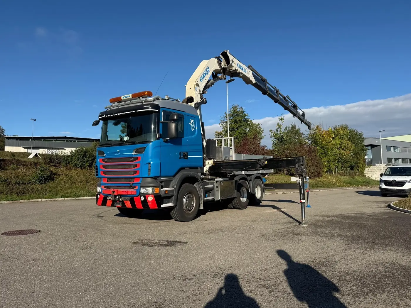 Scania R 560 LA 6x4 Effer 470/6S Seilwinde oben