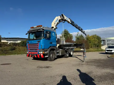 Scania R 560 LA 6x4 Effer 470/6S Seilwinde oben
