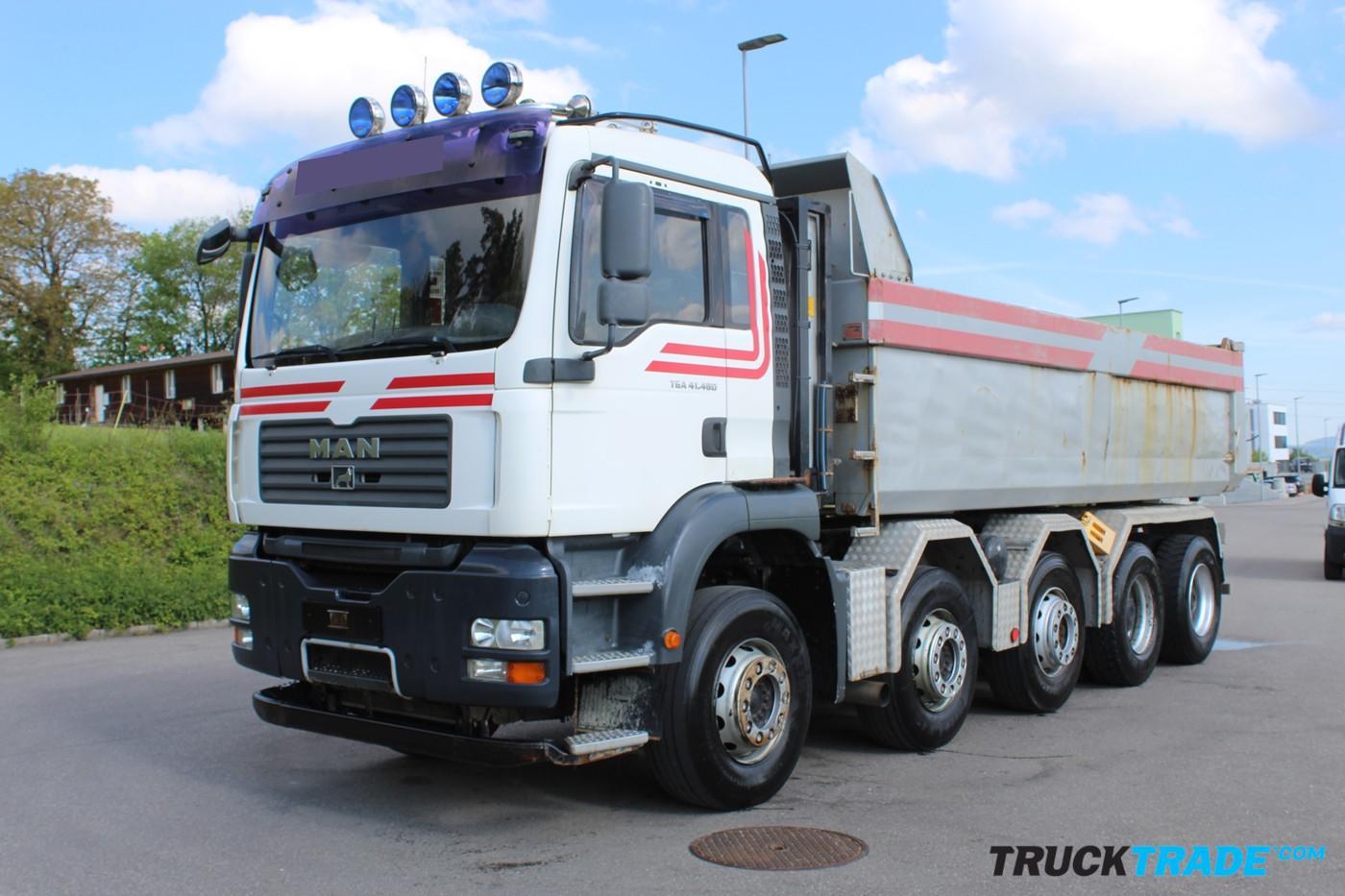 MAN TGA 41.480 10x4 Rückwärtskipper - Fahrzeugfoto