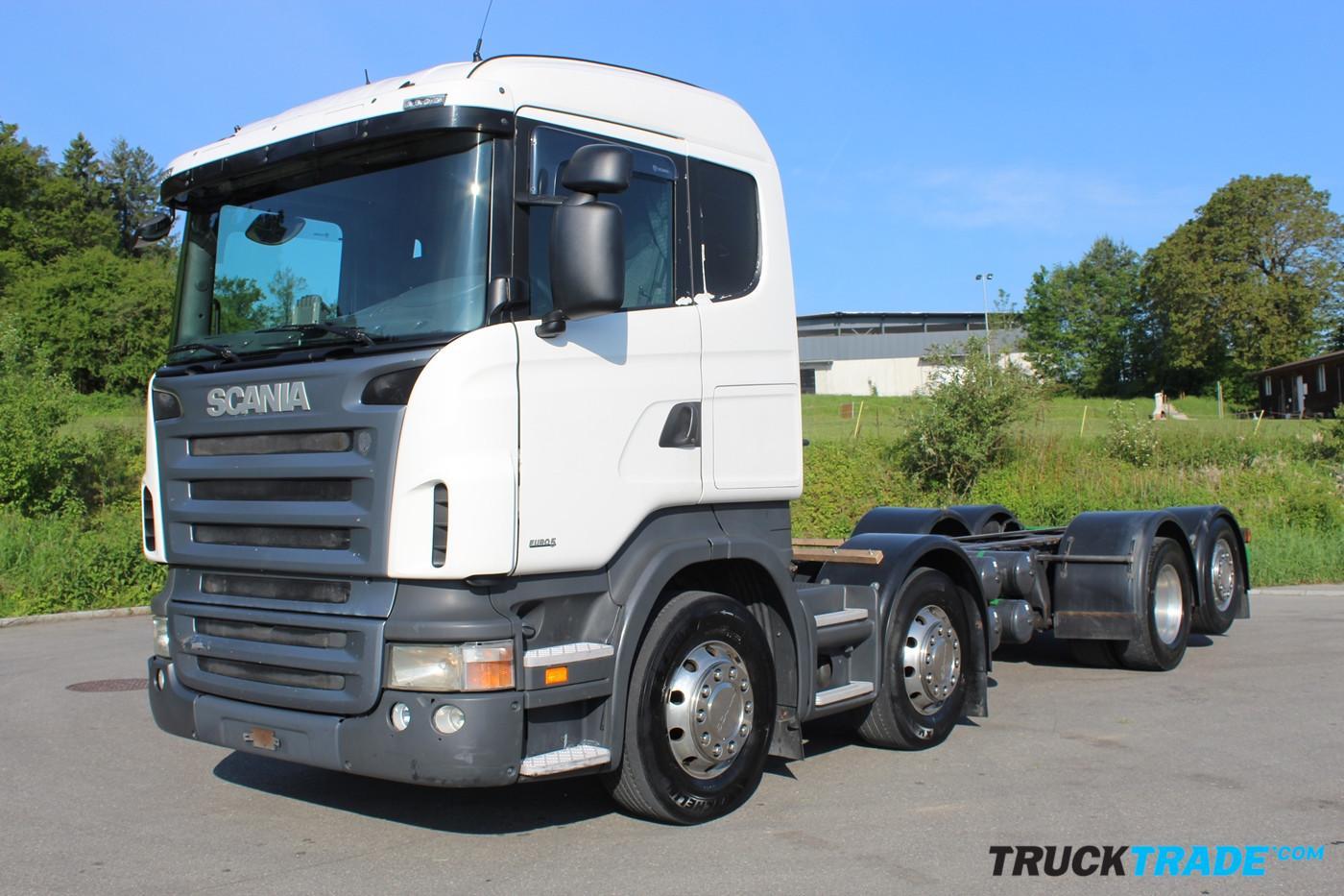 Scania R420 LB 8x2 Chassis Kabine - Fahrzeugfoto