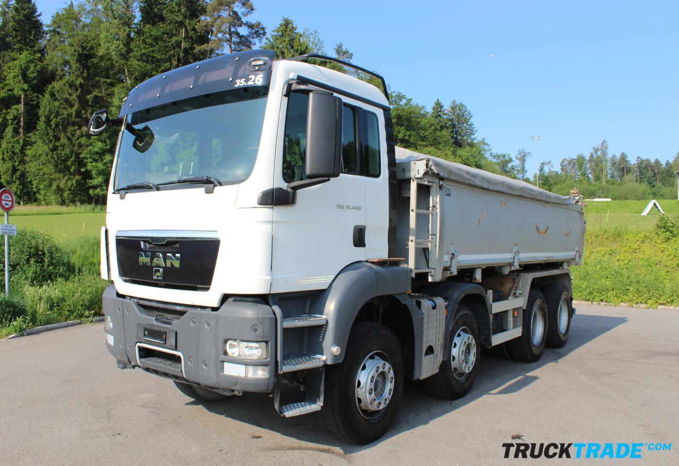 MAN TGS 35.440 8x4 2-Seitenkipper - Fahrzeugfoto