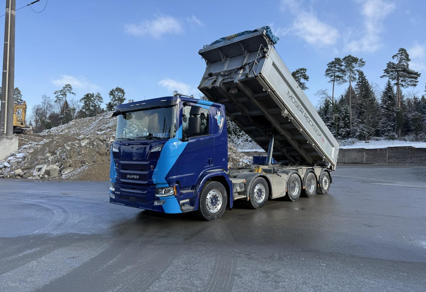 2019 Scania R500 10x4 NLA Moser Rockbox RS - Fahrzeugfoto