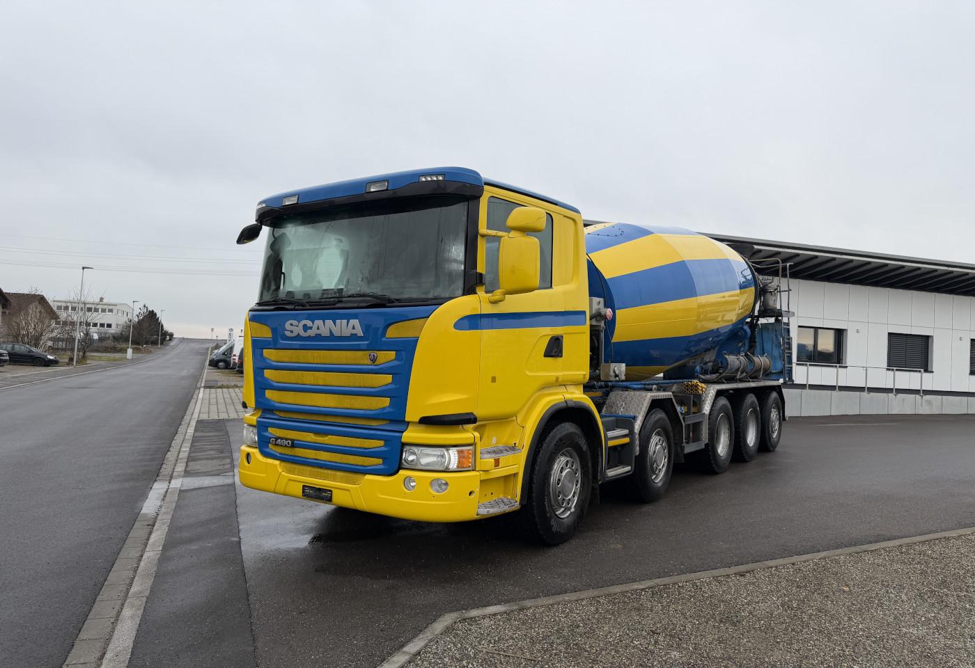 2014 Scania G490 LB10x4/6 HNA Liebherr 12m³ - Fahrzeugfoto