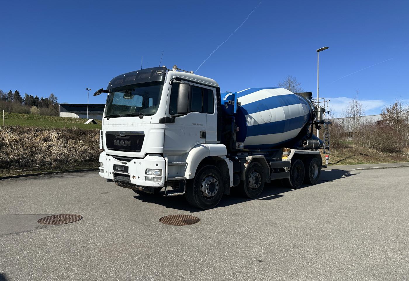 2013 MAN TGS 41.480 8x4 Liebherr 9m³ - Fahrzeugfoto