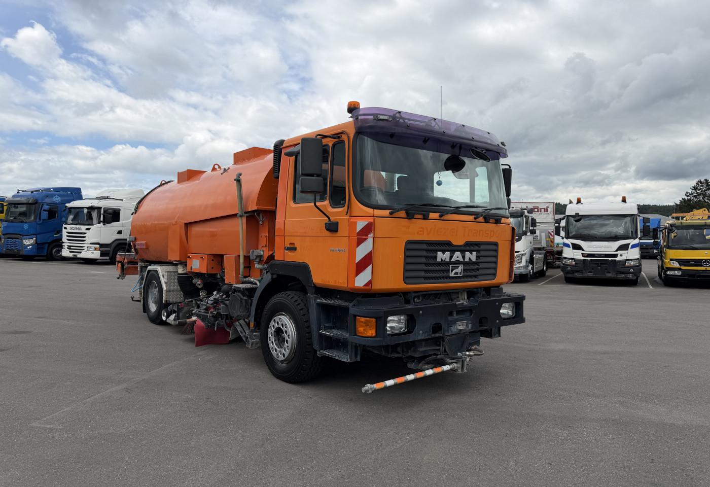 2002 MAN 19.364 FLC 4x2 Kehrmaschine Hecksauger - Fahrzeugfoto