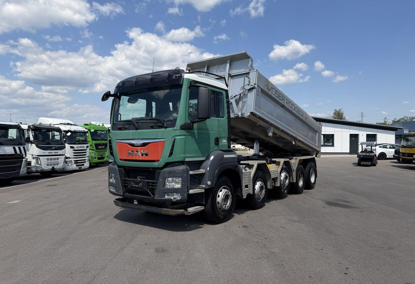 2015 MAN TGS 50.480 10x4 Moser Rockbox - Fahrzeugfoto