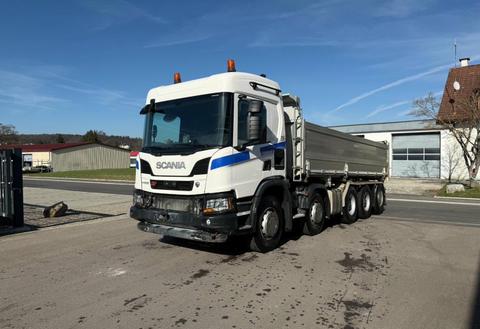 2020 SCANIA P500 10x4*6 Trösch 3SK erste Antriebsachse Schaden - Fahrzeugfoto