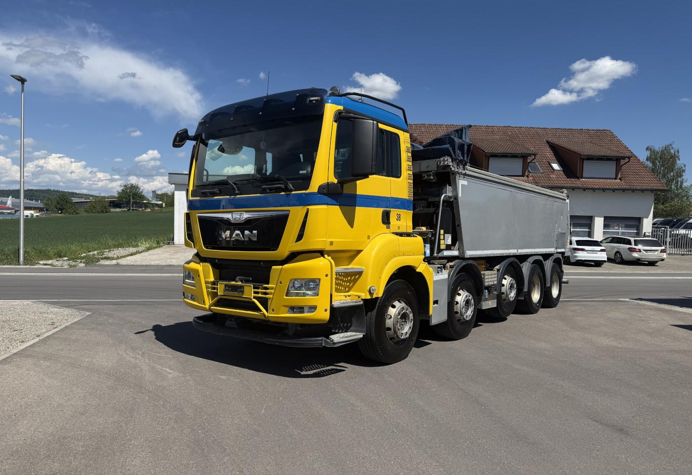 2016 MAN TGS 35.480 10x4 Fliegl FHS - Fahrzeugfoto
