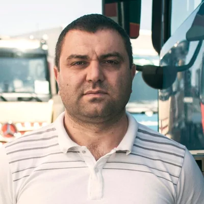 Krum Aleksandrov bei Trucktrade