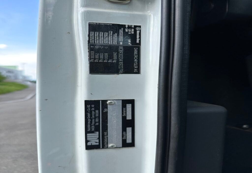 (D) 2004 MB Actros 2541 6x2*4 Brücke / Kran
