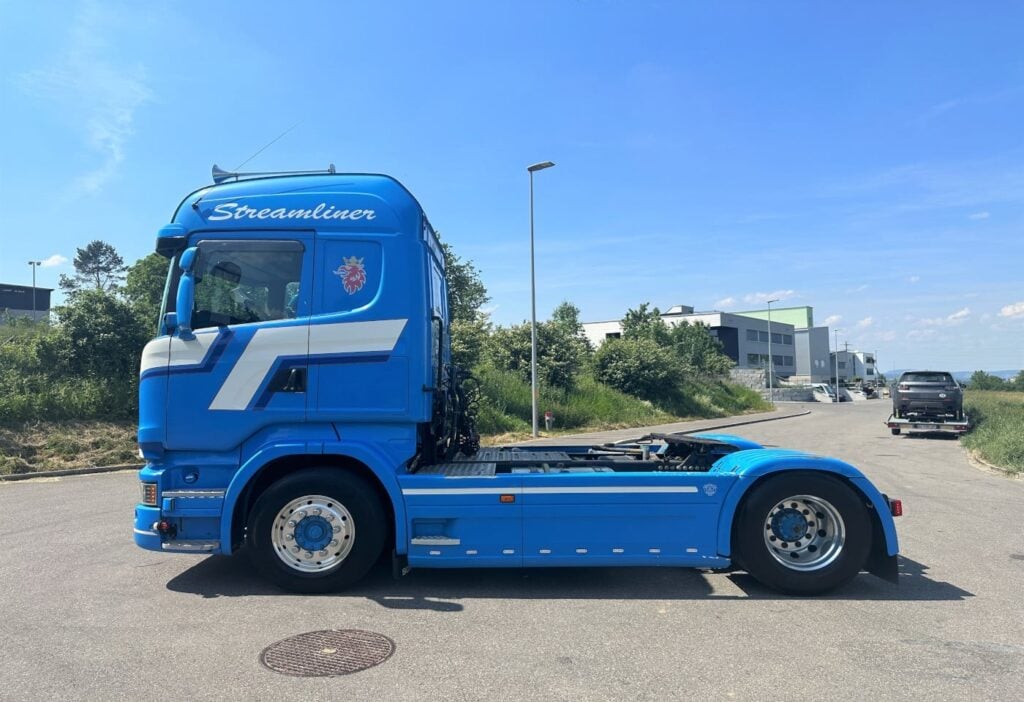 2014 Scania R490 SZM mit Kipphydraulik