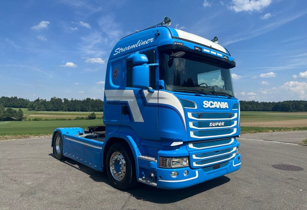 2014 Scania R490 SZM mit Kipphydraulik