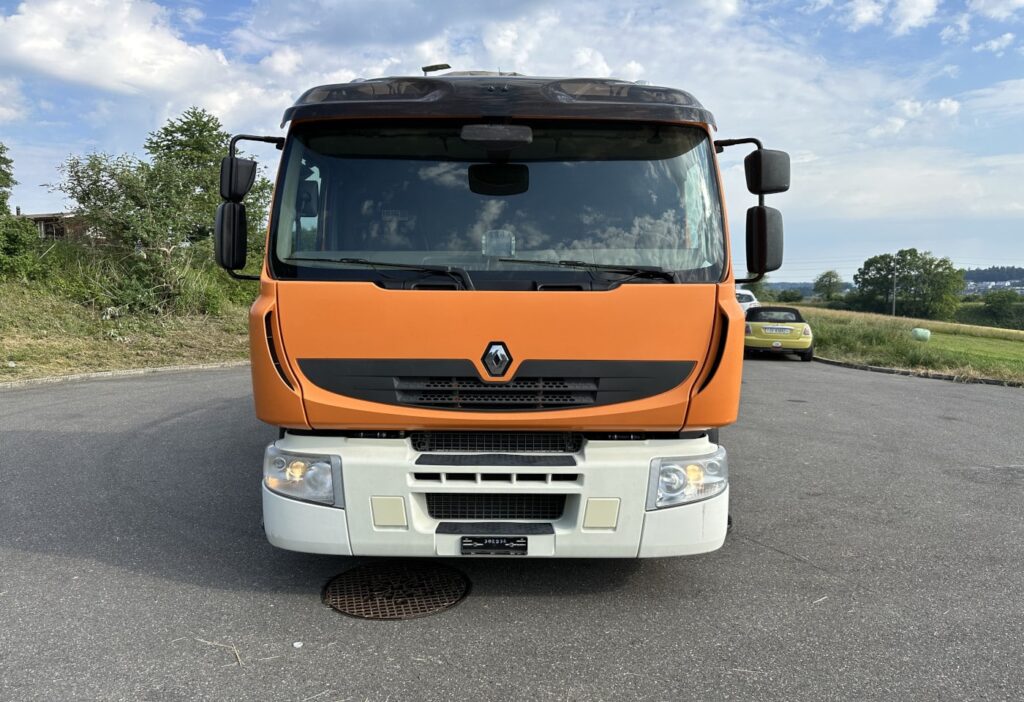 (D) 2012 Renault Premium 430 6x2 Brücke mit Ladekran