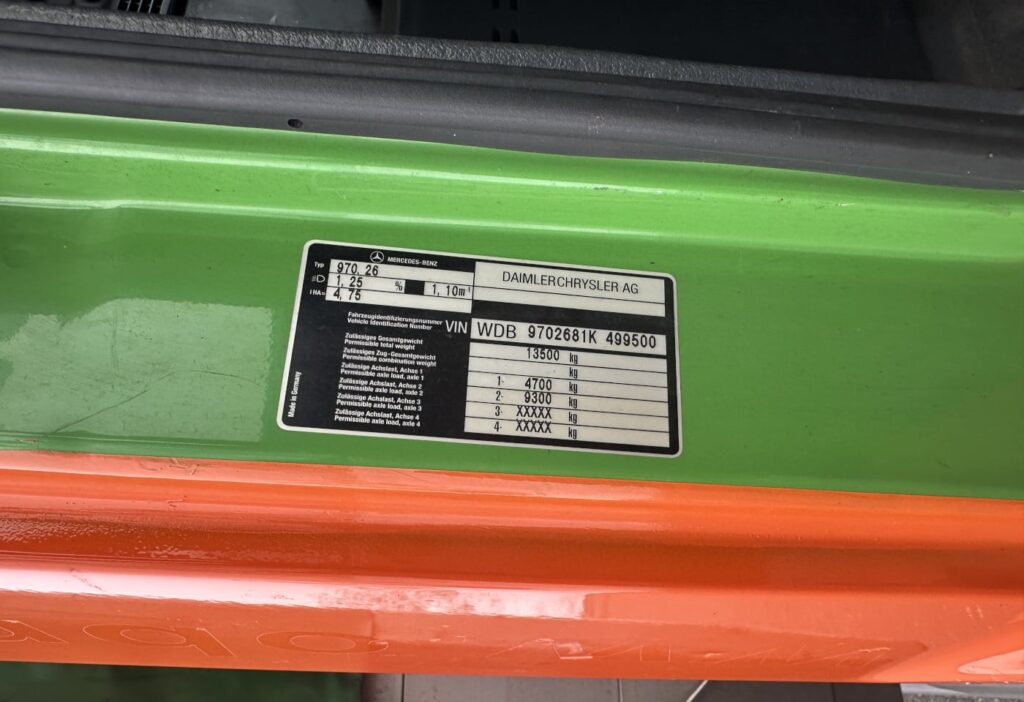2000 MB-Atego 1323 4x2 Blache / HB