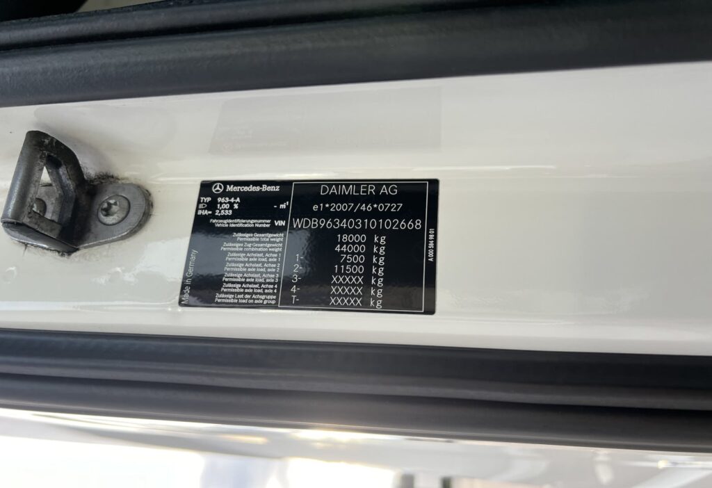 (D) 2016 MB-Actros 1845 LS 4x2 SZM