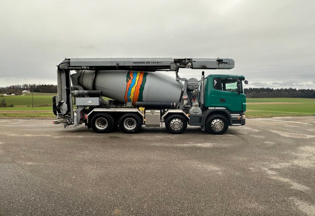 2012 Scania G440 LB 8x4 Betonmischer mit Förderband