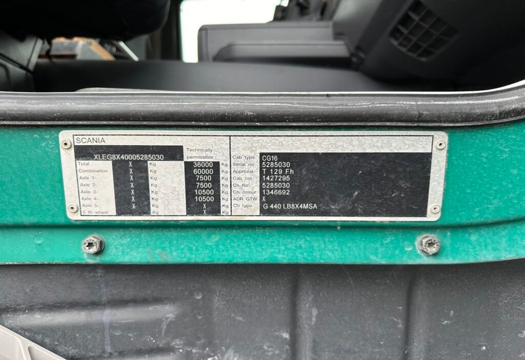 2012 Scania G440 LB 8x4 Betonmischer mit Förderband