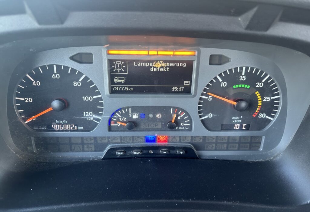 2008 Mercedes-Benz Atego 918 4x2 Brücke / Kran