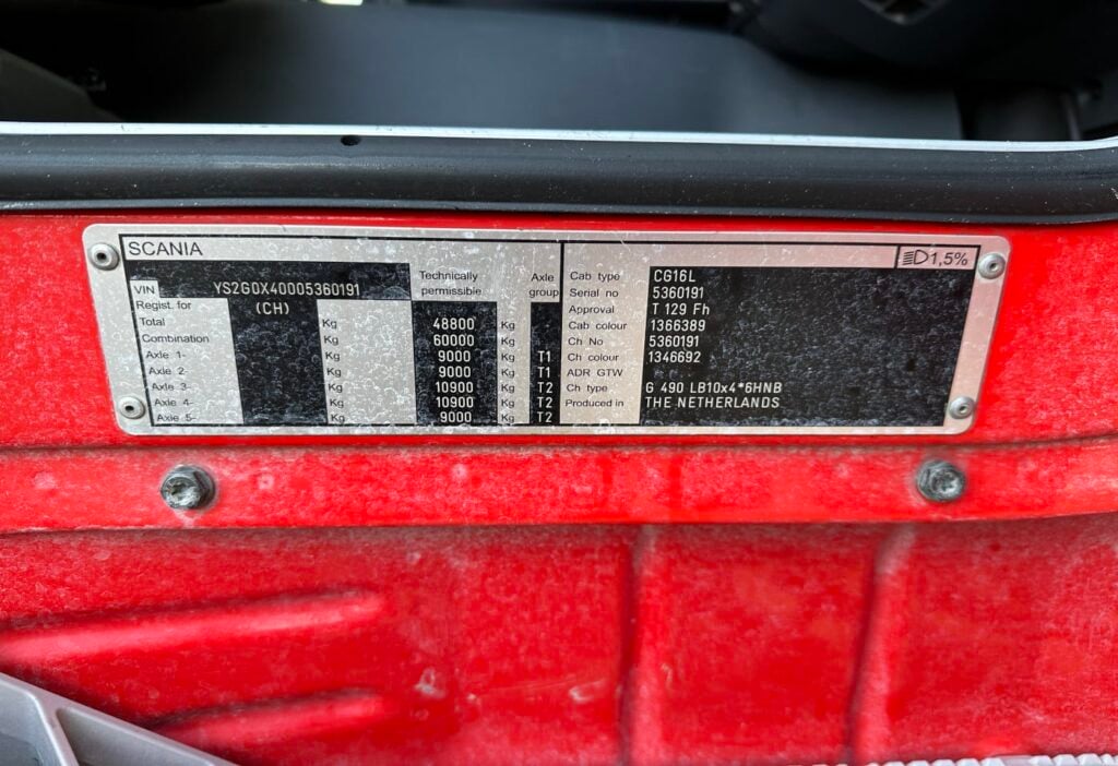 2015 Scania G490 LB 10x4 Kanalreiniger