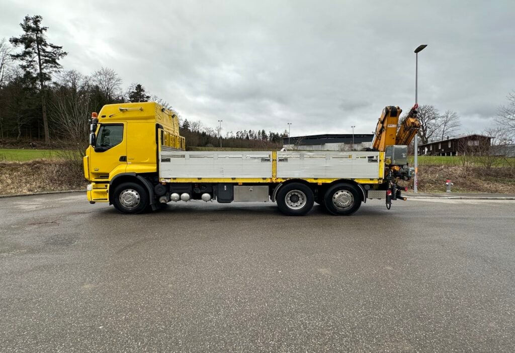 (D) 2007 Renault Premium 450 6x2*4 Brücke / Kran