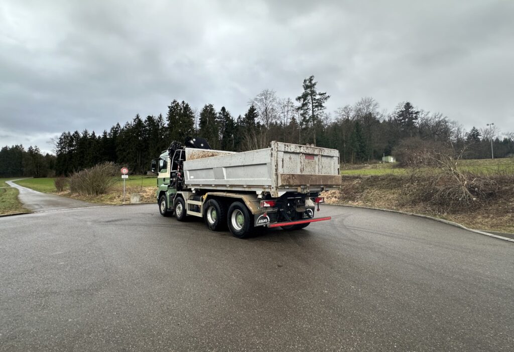 2008 MAN TGS 35.440 8x4BL Kipper / Kran