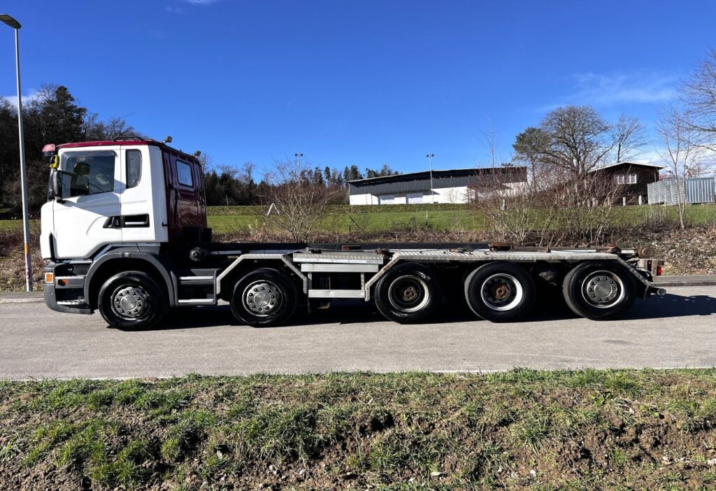 (D) 2013 Scania R480 10x4 Kettengerät