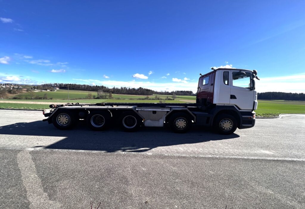 (D) 2013 Scania R480 10x4 Kettengerät