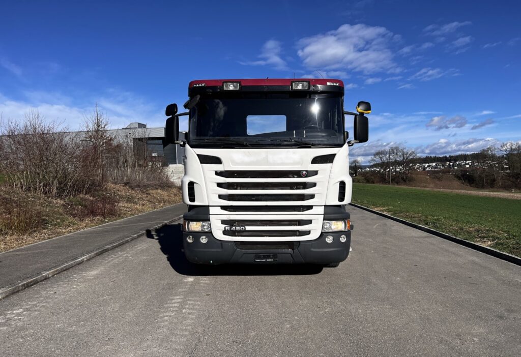 (D) 2013 Scania R480 10x4 Kettengerät