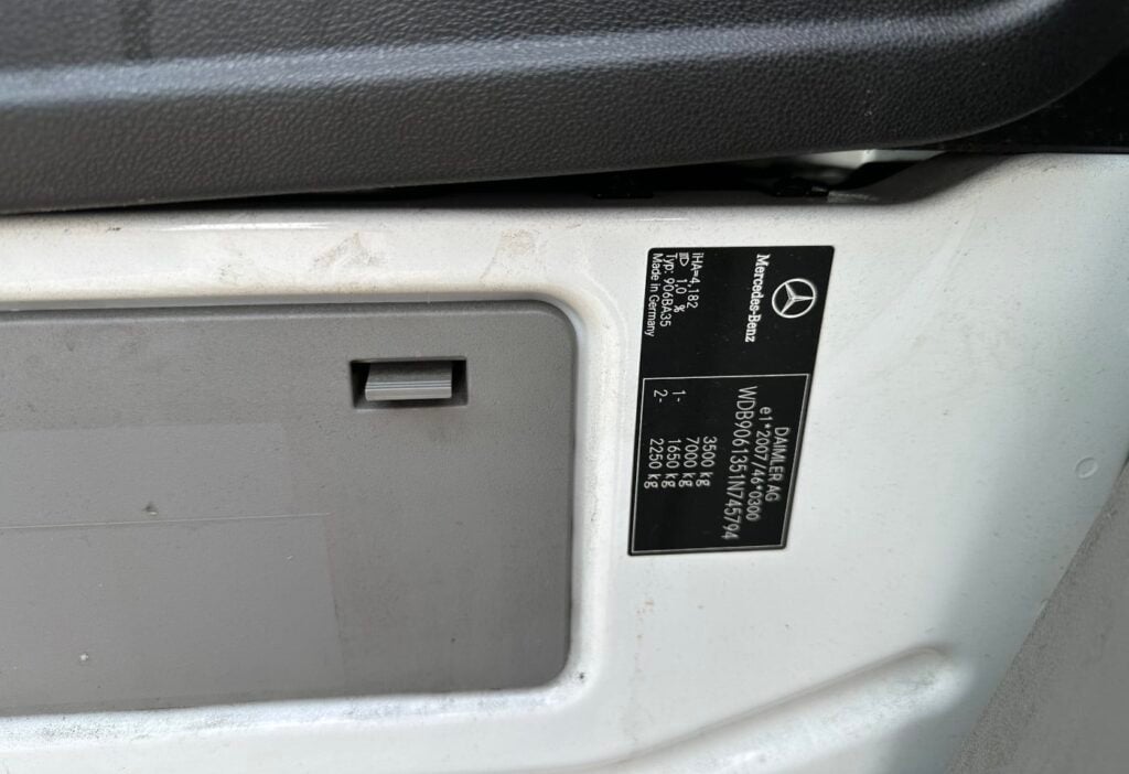 2018 MB Sprinter 316 CDI Chassis-Kabine