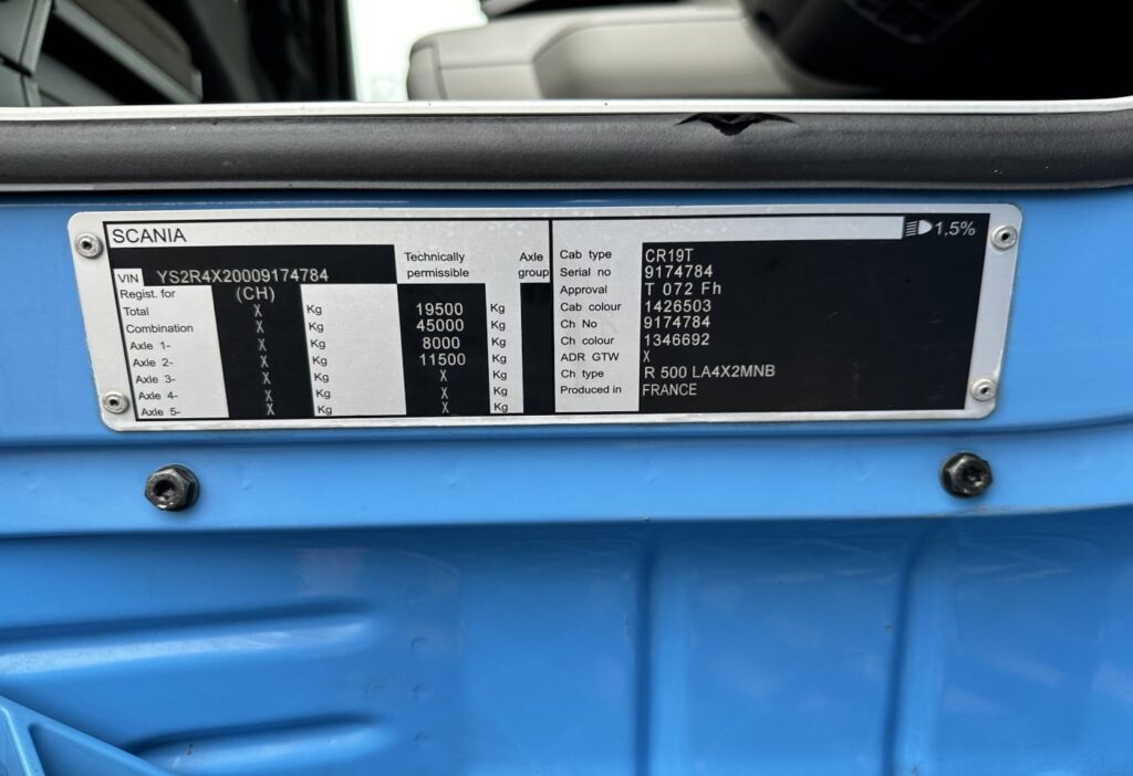 2013 Scania R500 LA 4x2 SZM