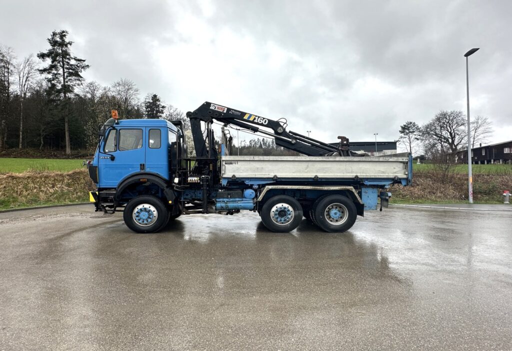 1995 MB-2544 6x4/4 Kipper / Kran