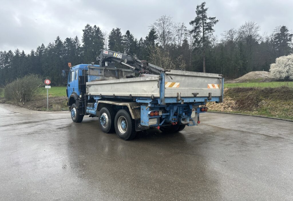 1995 MB-2544 6x4/4 Kipper / Kran