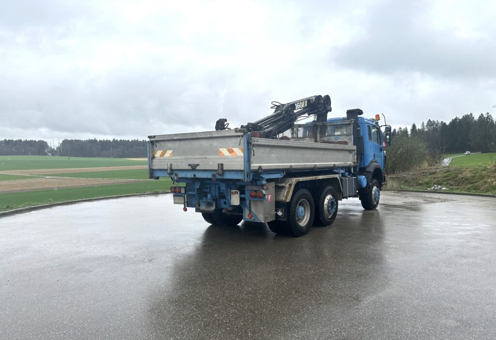 1995 MB-2544 6x4/4 Kipper / Kran