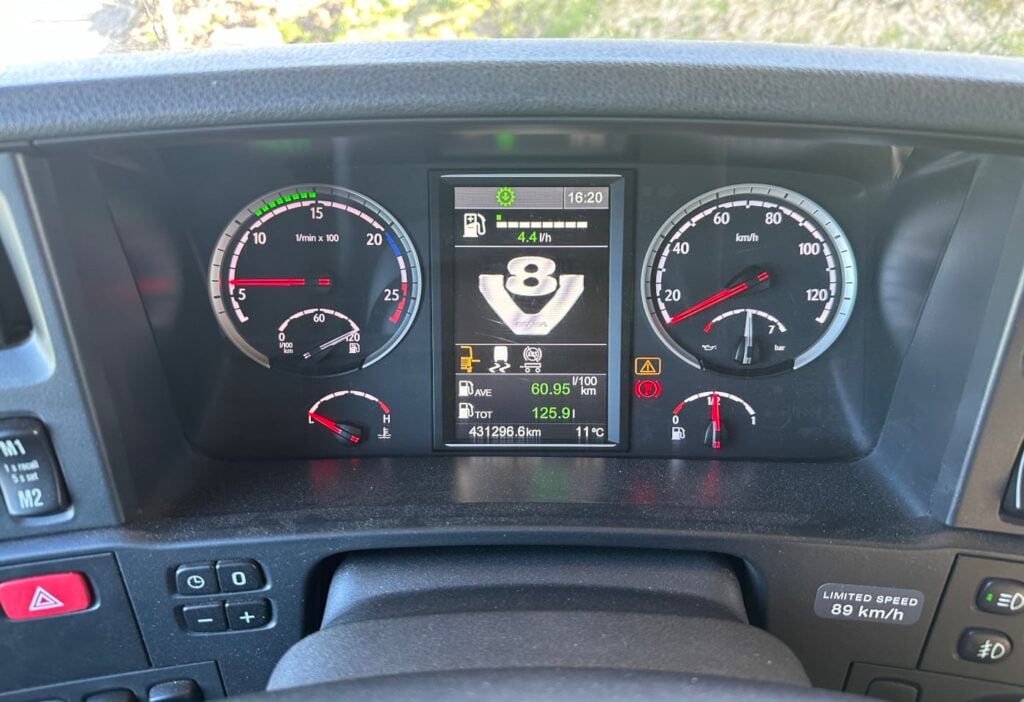 2015 Scania R580 6x4 SZM/Ballastbrücke