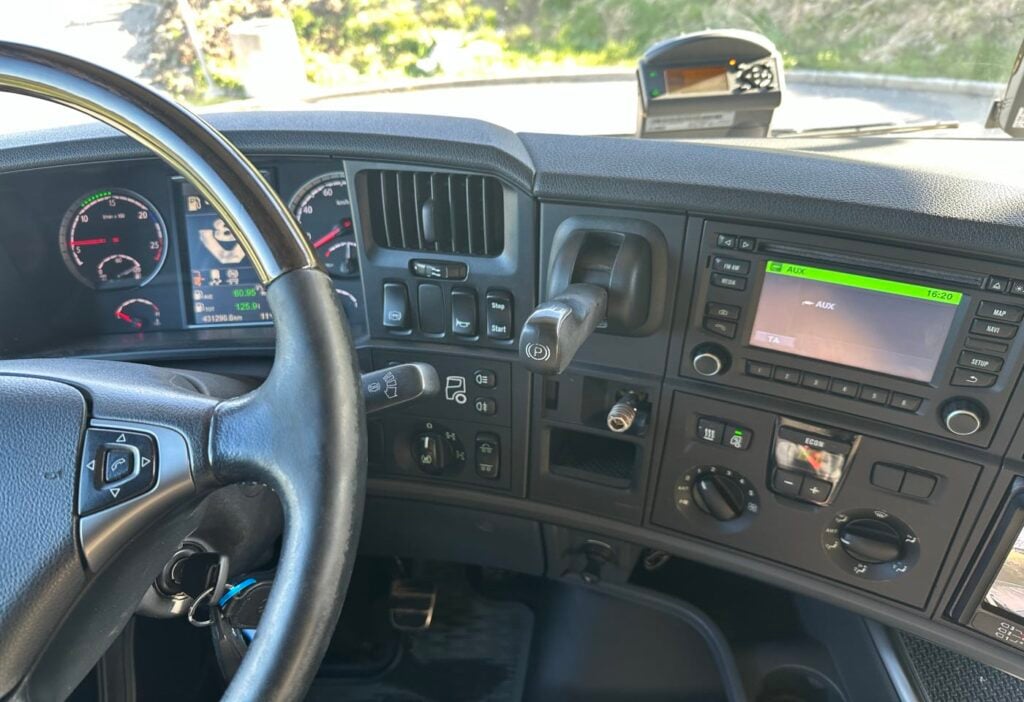 2015 Scania R580 6x4 SZM/Ballastbrücke