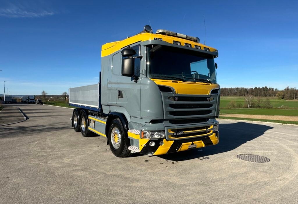 2015 Scania R580 6x4 SZM/Ballastbrücke