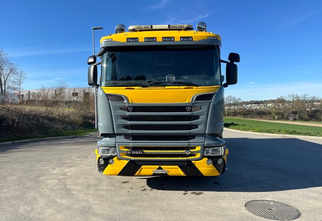 2015 Scania R580 6x4 SZM/Ballastbrücke