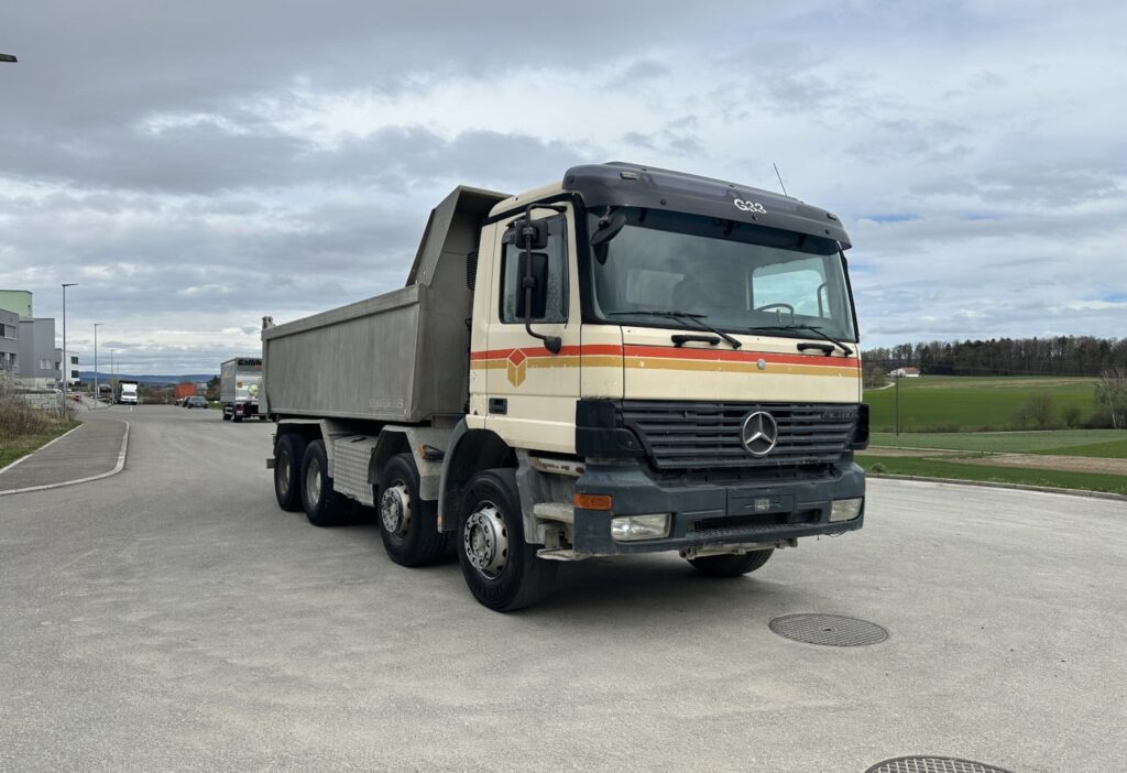 2001 Mercedes-Benz Actros 3243 8x4 SWS Kipper/Betonmischer