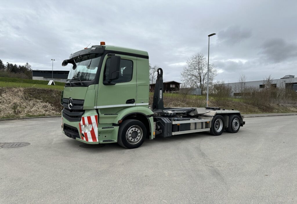 2014 Mercedes-Benz Antos 2543 6x2 SWS Kranbrücke/Hakengerät/Rampen